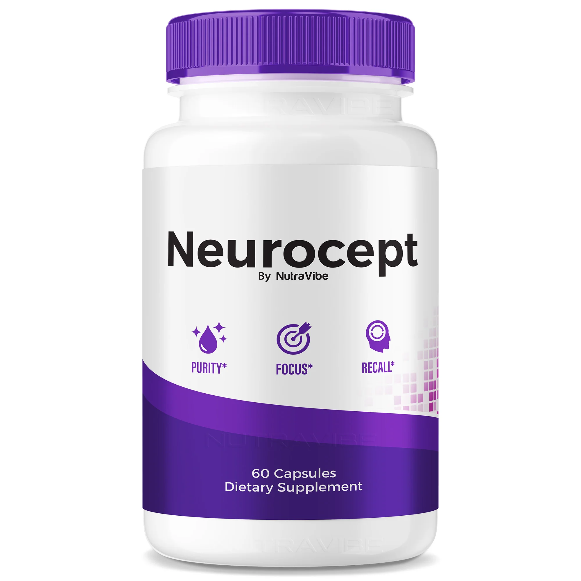 Neurocept Brain Health Supplement Bottle